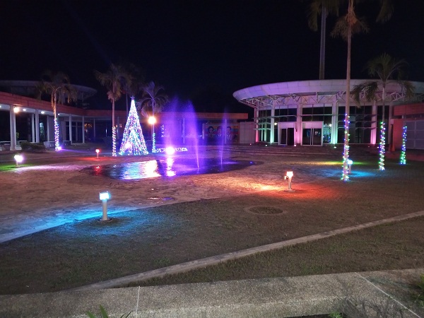 Metro de Valencia dio inicio a las fiestas decembrinas con encendido de árbol navideño